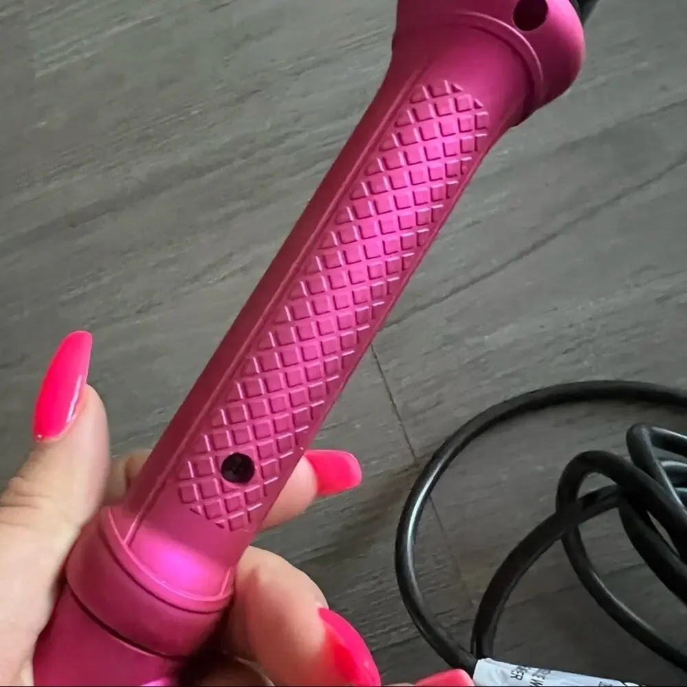 NuMe Classic Curling Wand Hot Pink